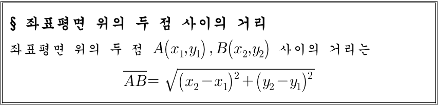 
		                            		
		                            			[답돌이] 신교과과정 수학1 개념정리 - 5번  문제 
		                            		
		                            		
						                       	
						                       		#두 점 사이의 거리 ( 공식 ) 
						                       	
					                       	
					                       	
						                       	
						                       		#고등학교수학>도형의 방정식>평면좌표 
						                       	
					                       	
		                            	